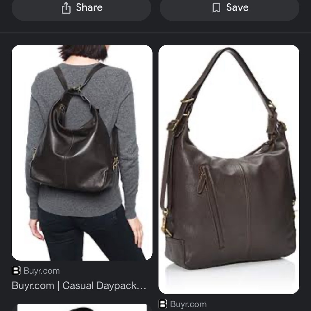 GIA Frye convertible backpack
